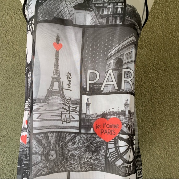 🔥5/$20🔥 “Annabelle” Paris Scenic Tank Top size M - Picture 5 of 12